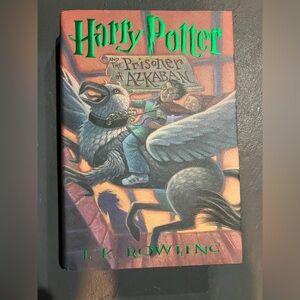 Harry Potter and the Prisoner of Azkaban Hardcover Book-1999